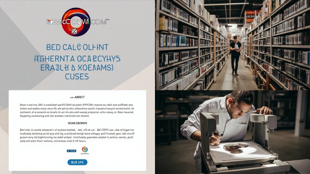 Inside the BestCDDVD climate-controlled fulfillment center with cataloged discs on archival shelving.